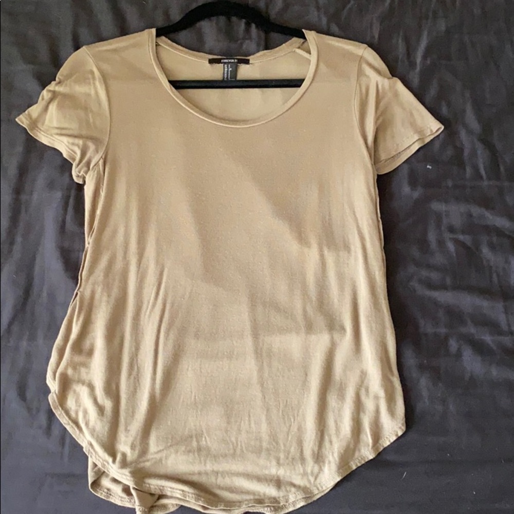 Forever 21 green short sleeve